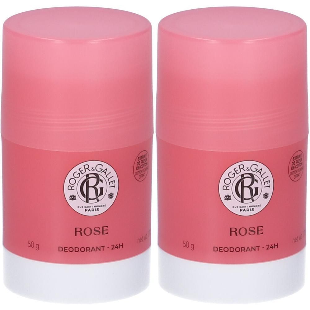 Roger & Gallet Deodorante Stick Rose 2x50 g