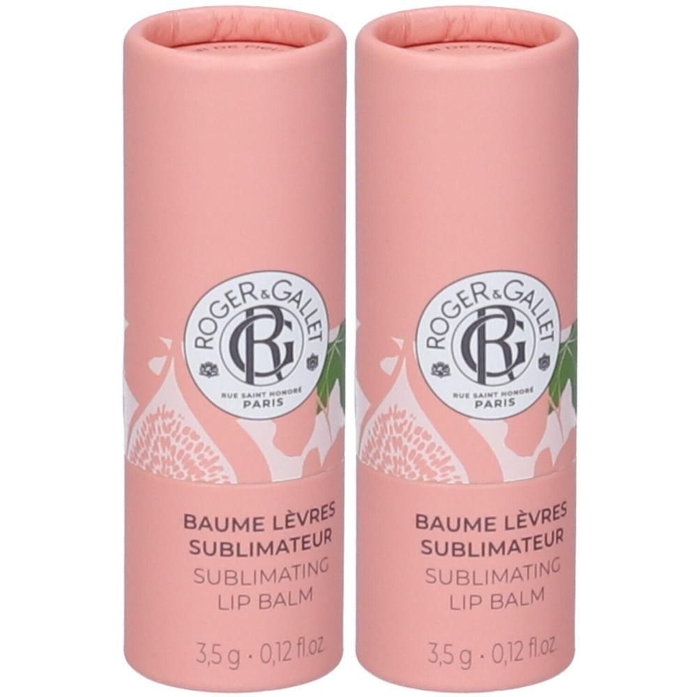 Roger & Gallet Balsamo Labbra Sublimante Fleur de Figuier 2x3,5 g