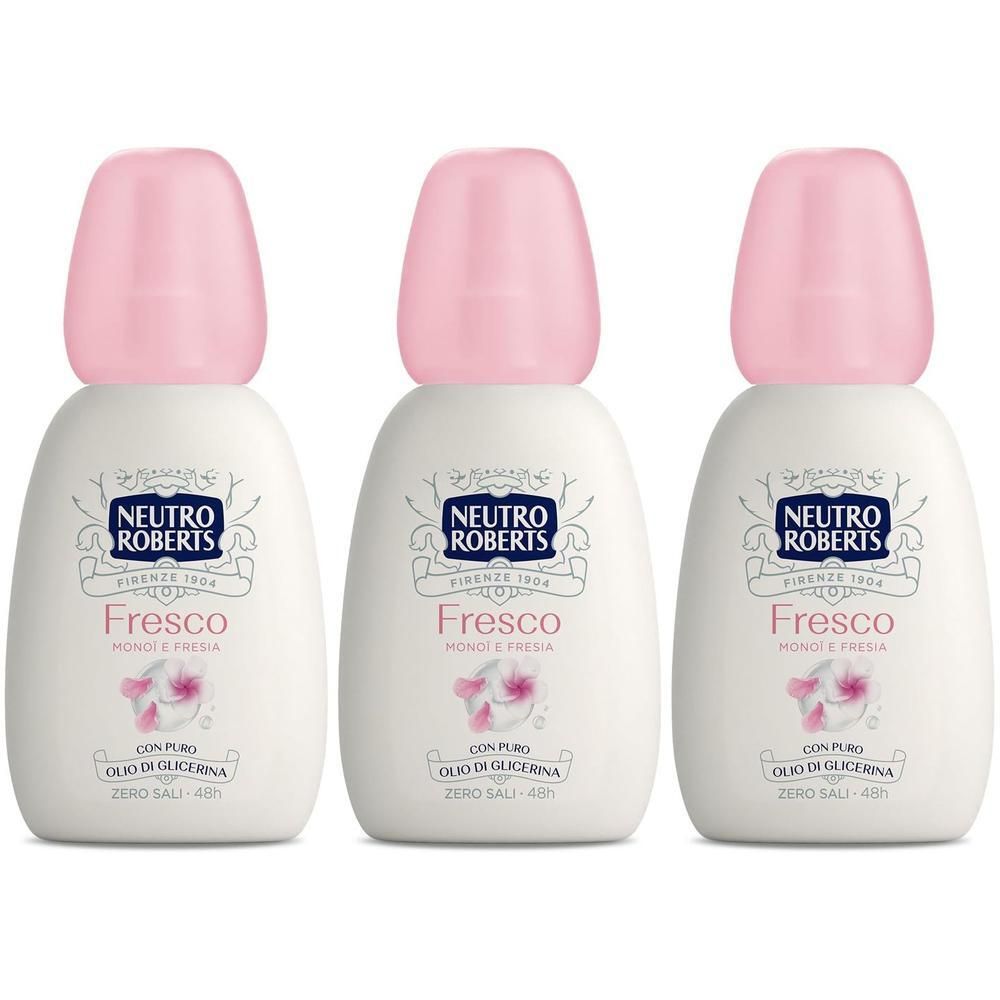 Neutro Roberts Fresco Rosa Zero gas (75ML) 3x75 ml
