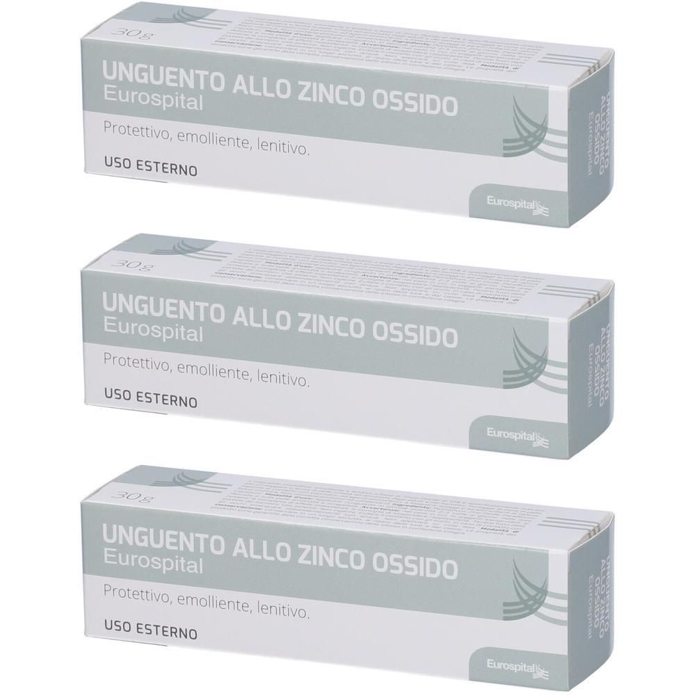 Eurospital Unguento allo Zinco Ossido 3x30 g