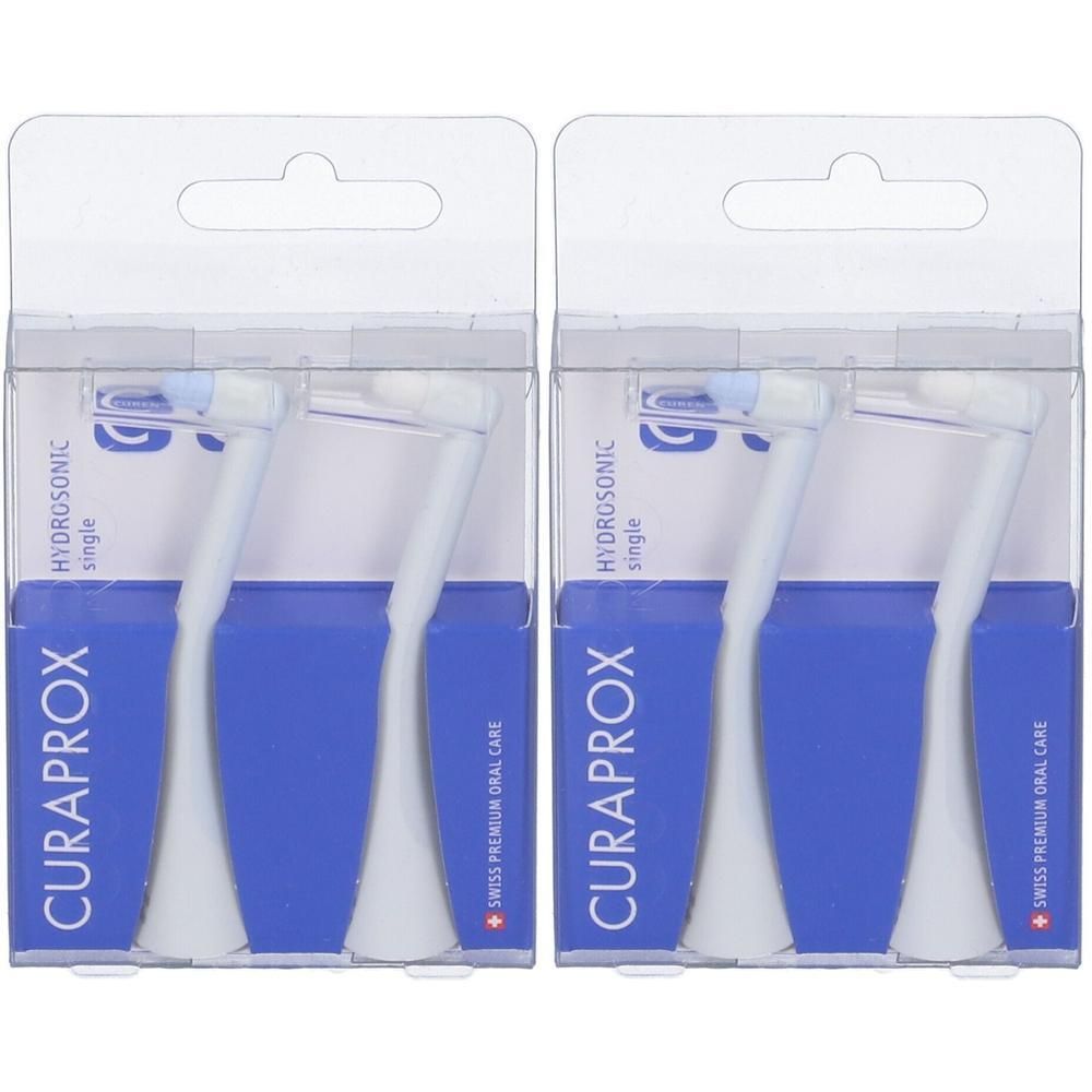Curaprox Hydrosonic Ortho/Pro Brush Head Single Duo-Pack Ricarica 2x1