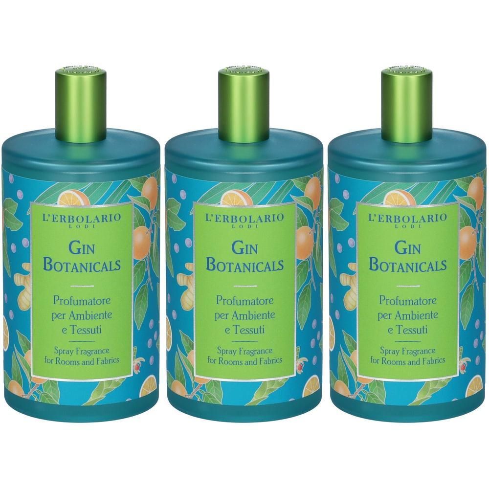 L´Erbolario Profumatore per Ambiente e Tessuti Gin Botanicals 3x200 ml