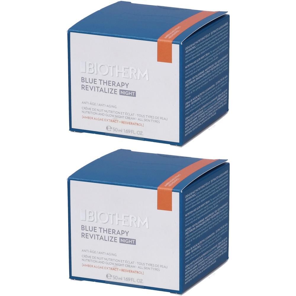 Biotherm Blue Therapy Revitalize Crema Notte 2x50 ml