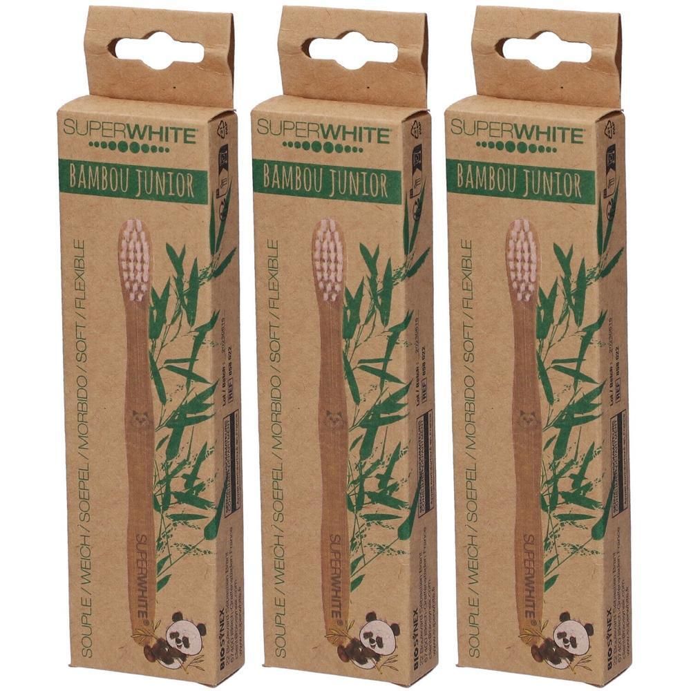 Superwhite Spazzolino Bambu Bambini 3x1 St