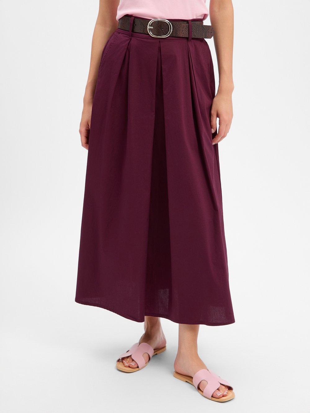 zero Maxirock Damen aubergine, 38