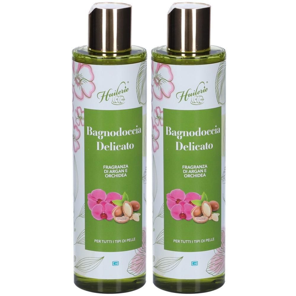 Huilerie Bagnodoccia Delicato Fragranza di Argan e Orchidea 2x250 ml