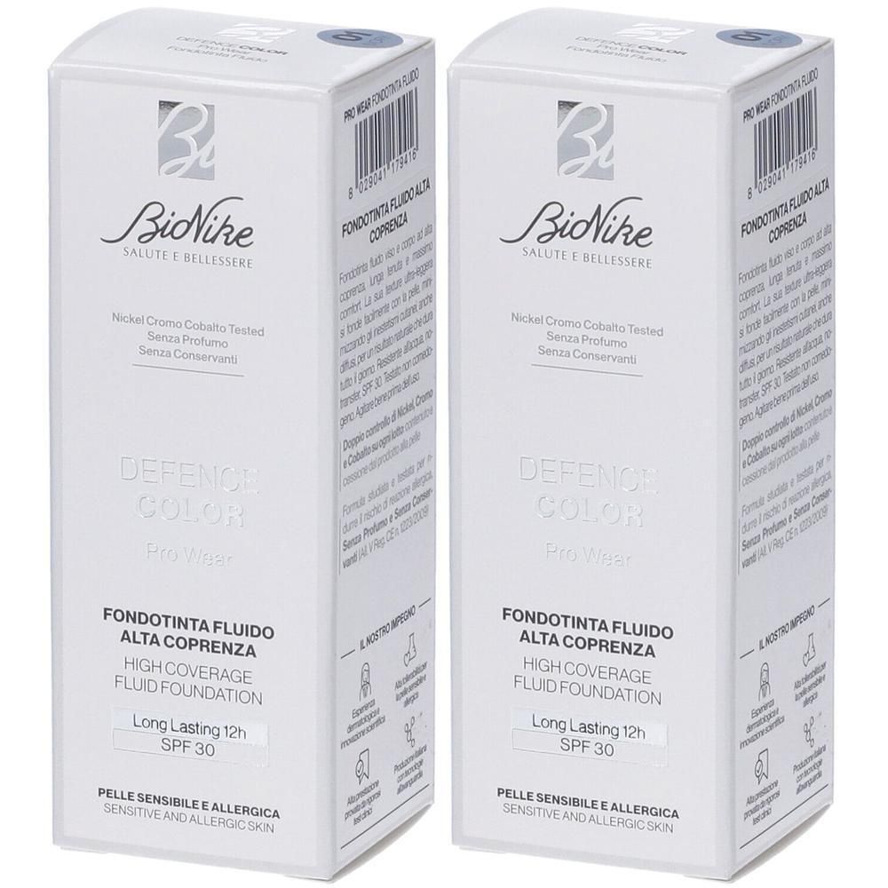 Bionike Defence Color Pro Wear Fondotinta Fluido Alta Coprenza N1 Ivor