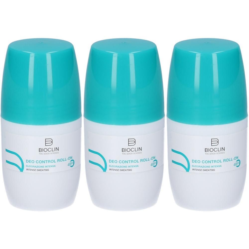 Bioclin Deo Control Deodorante Roll-On 3x50 ml
