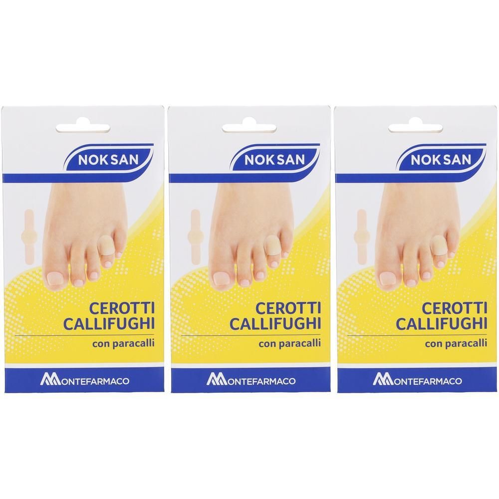 Cerotto Callifugo Con Paracalli Noksan 6 Pezzi 3x6 St
