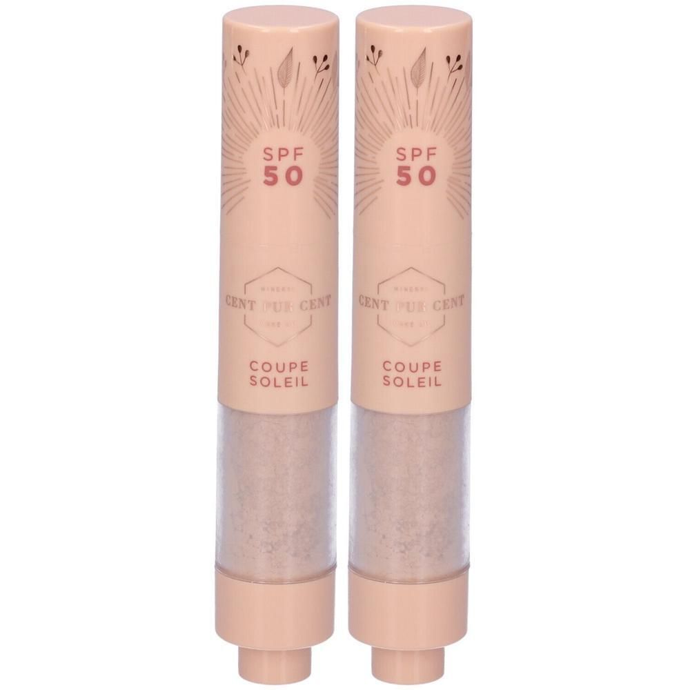 Cent Pur Coupe Soleil Sunbrush SPF 50 Tonalità Medium to Dark 2x5,5 g