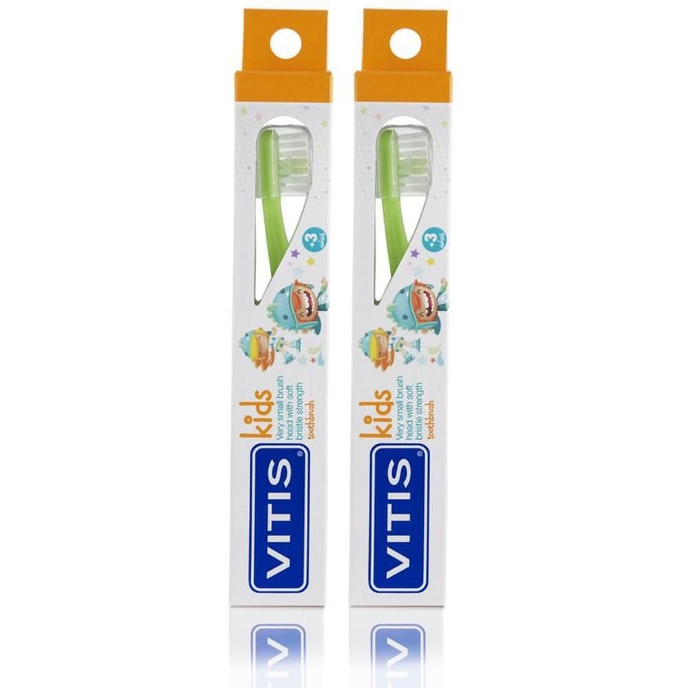 Vitis® Kids Spazzolino + Gel 2x1 pz Set combinato
