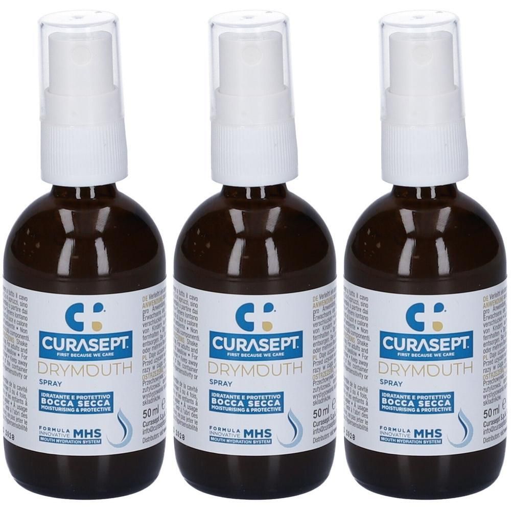Curasept Drymouth Spray Orale 3x50 ml