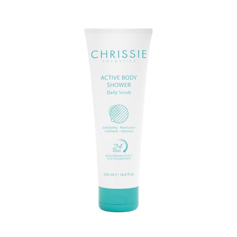 Chrissie Active Body Shower Daily Scrub 4x200 ml