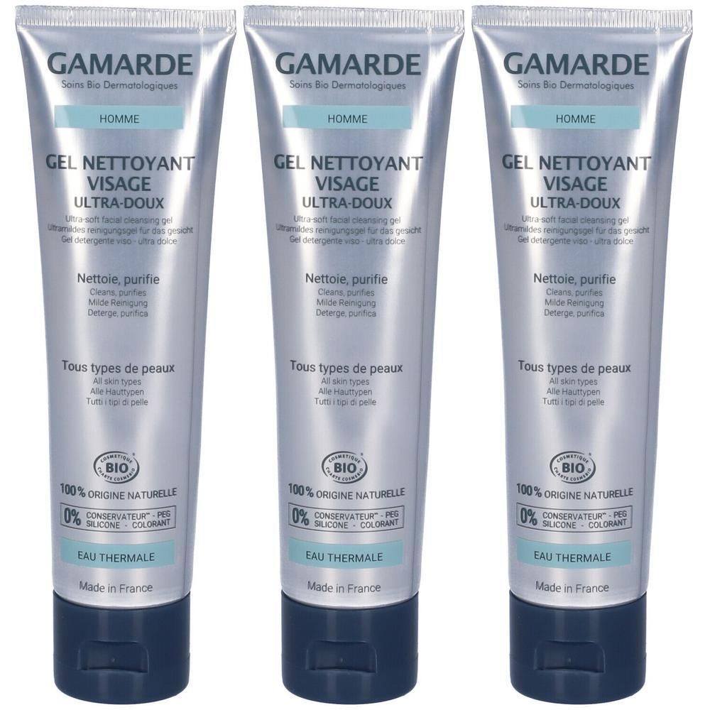 Gamarde Gel Detergente Viso Ultra Delicato 3x100 g