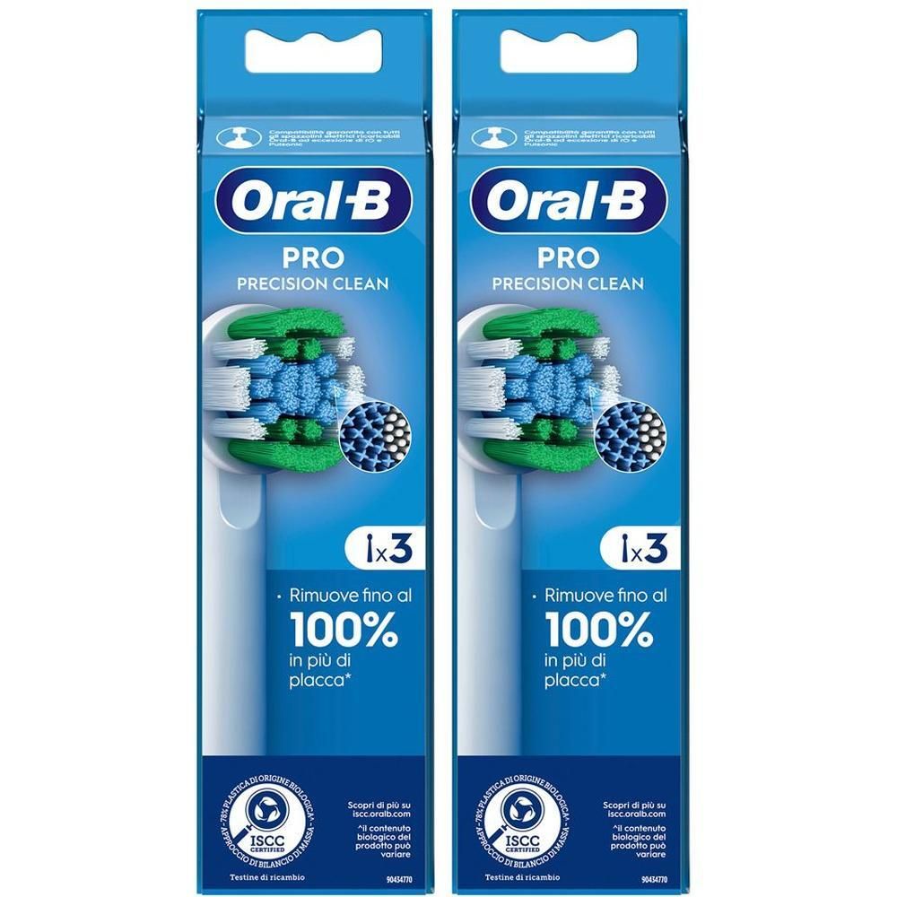 Oral-B Pro Cross Action Testine Ricambio 2x3 St