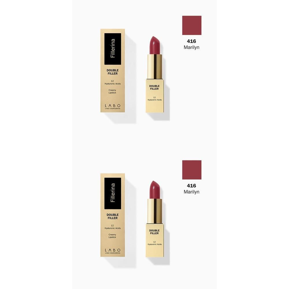 LABO Fillerina Double Filler 12 Hyaluronic Acids Creamy Rossetto Color