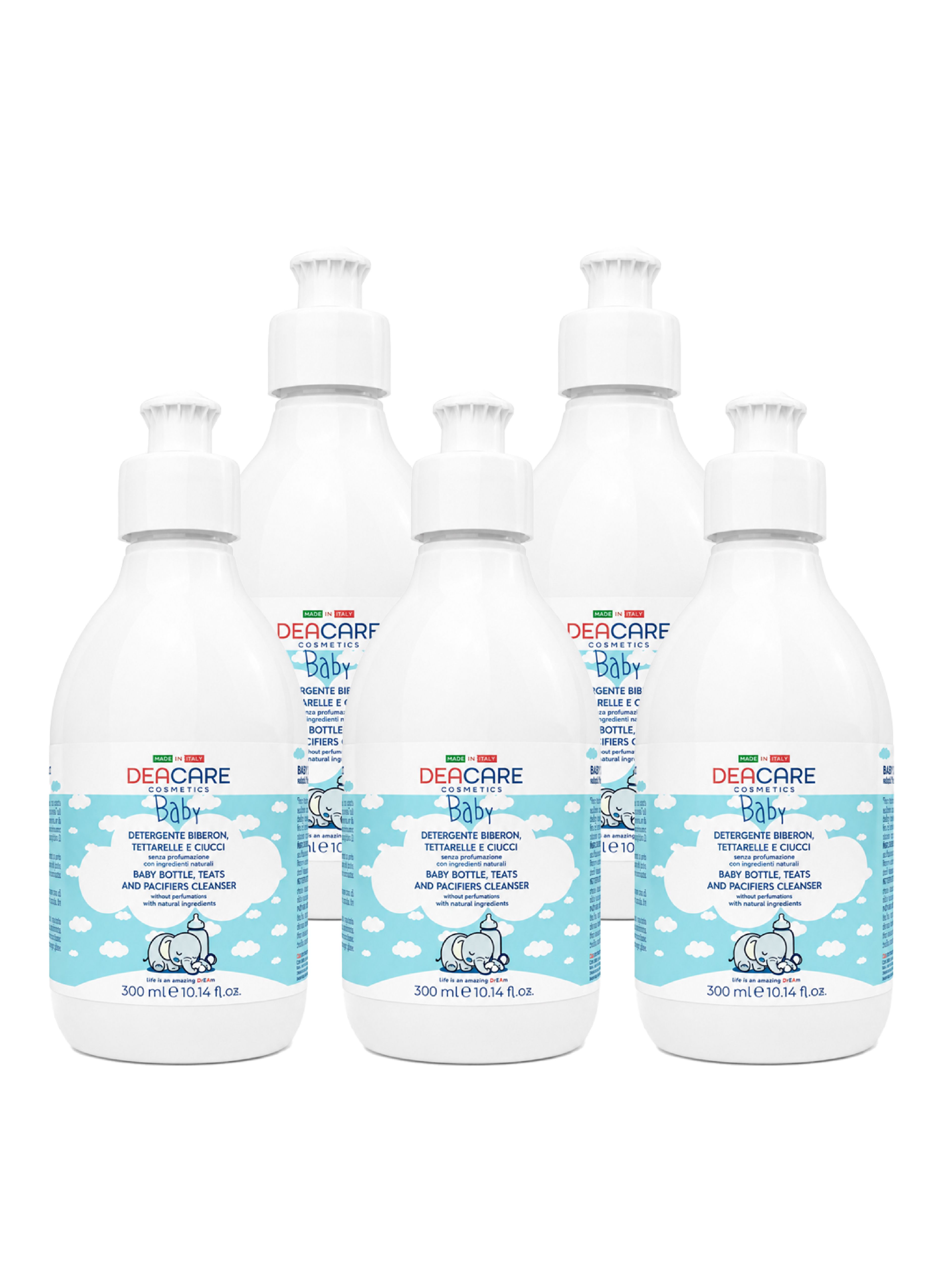DEACARE Baby - Detergente Biberon Tettarelle Ciucci Naturale e senza p
