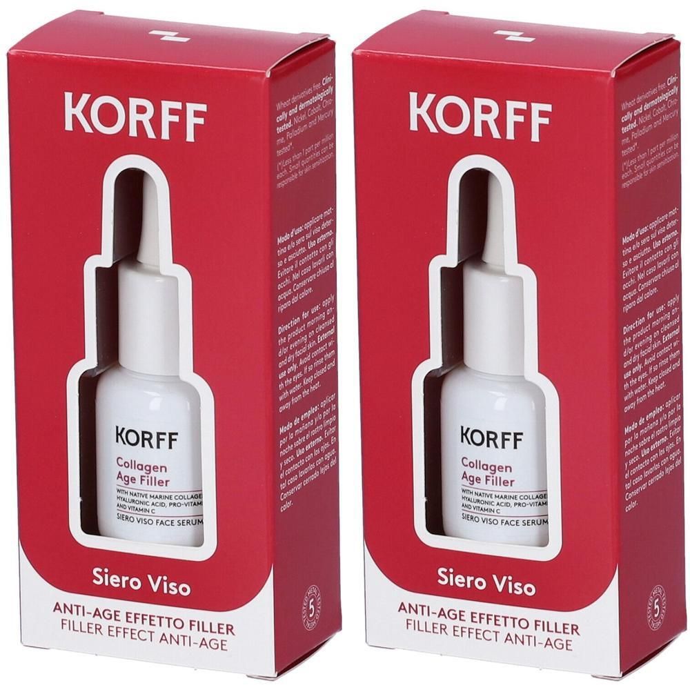 Korff Siero Viso Collagen Age Filler Minisize 2x10 ml