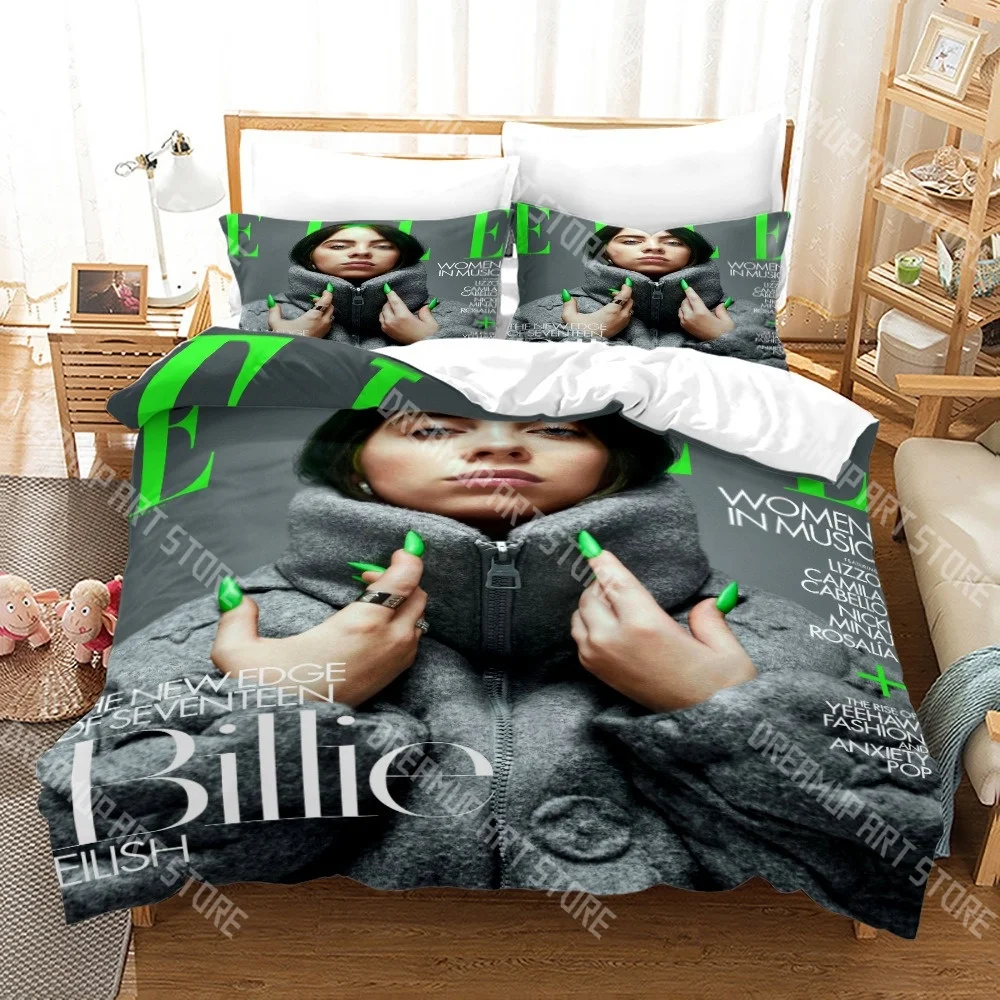 Ensemble de literie B-Billie pour adolescents à la mode, ensemble de literie pour lit simple, double, grand lit, très grand lit, ensemble de literie pour chambre d