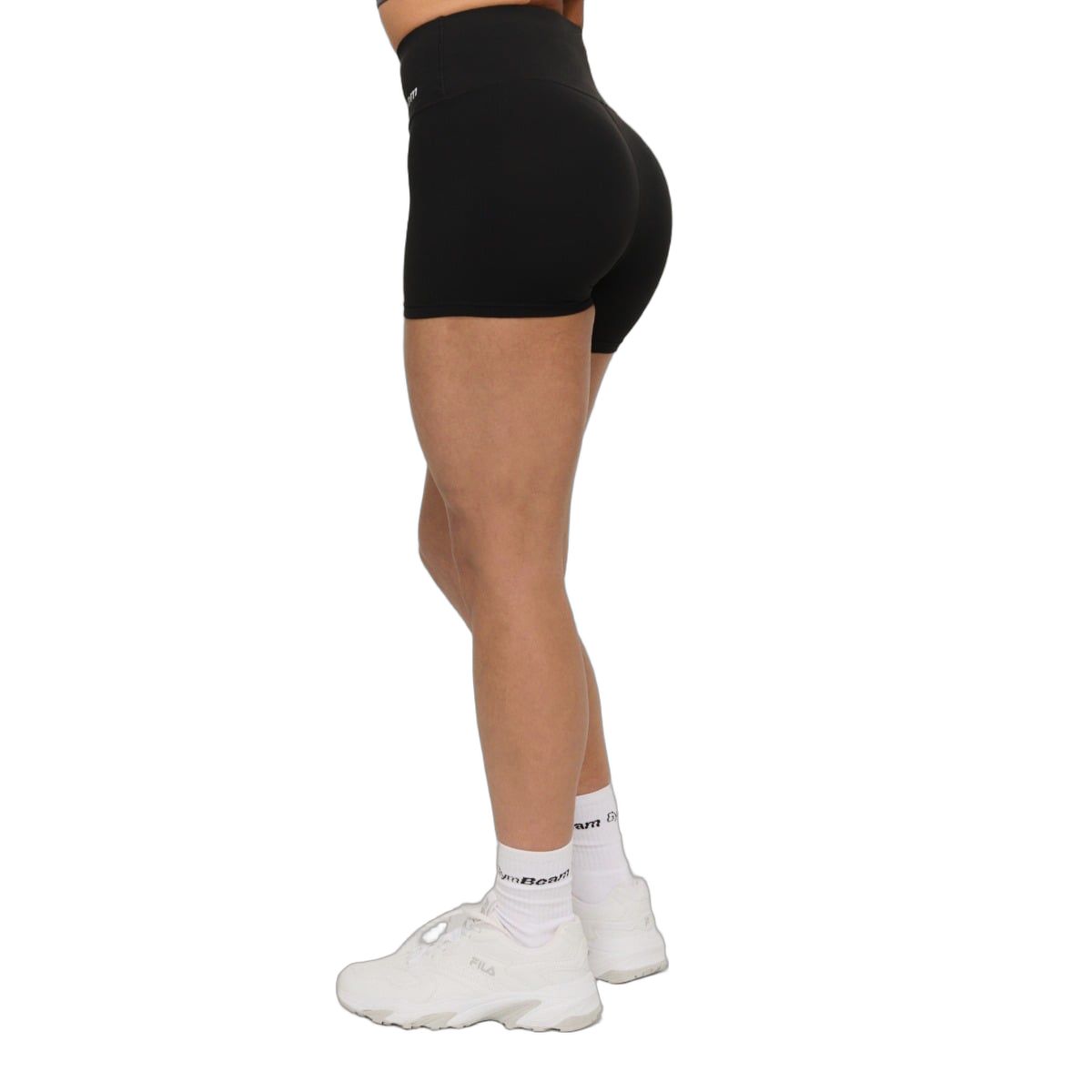 Pantaloncini donna BEAT Black slim a vita alta 1 St