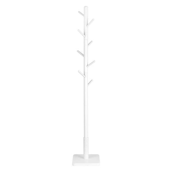 VASAGLE Kleiderständer weiß 30/30/175 cm, 30x175x30 cm