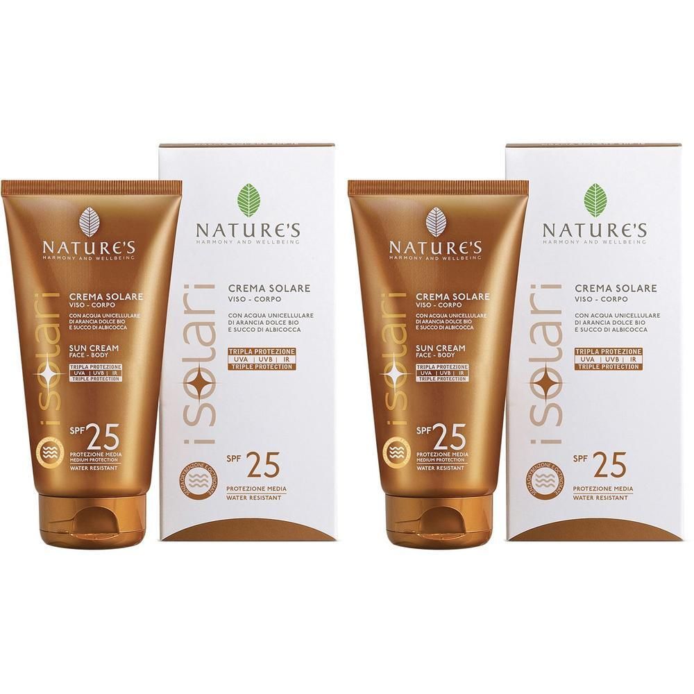 Nature'S I Solari Crema Viso Corpo Spf 25 75 Ml Edizione Limitata Trav