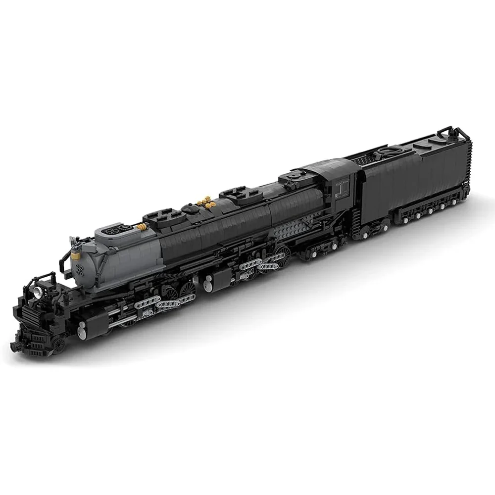 Gobricks MOC Union Pacific 4014 Big Boy Bricks Bahnhofsmodell Die Bigboy Lokomotive Mechaniker Eisenbahn Bausteine Spielzeug