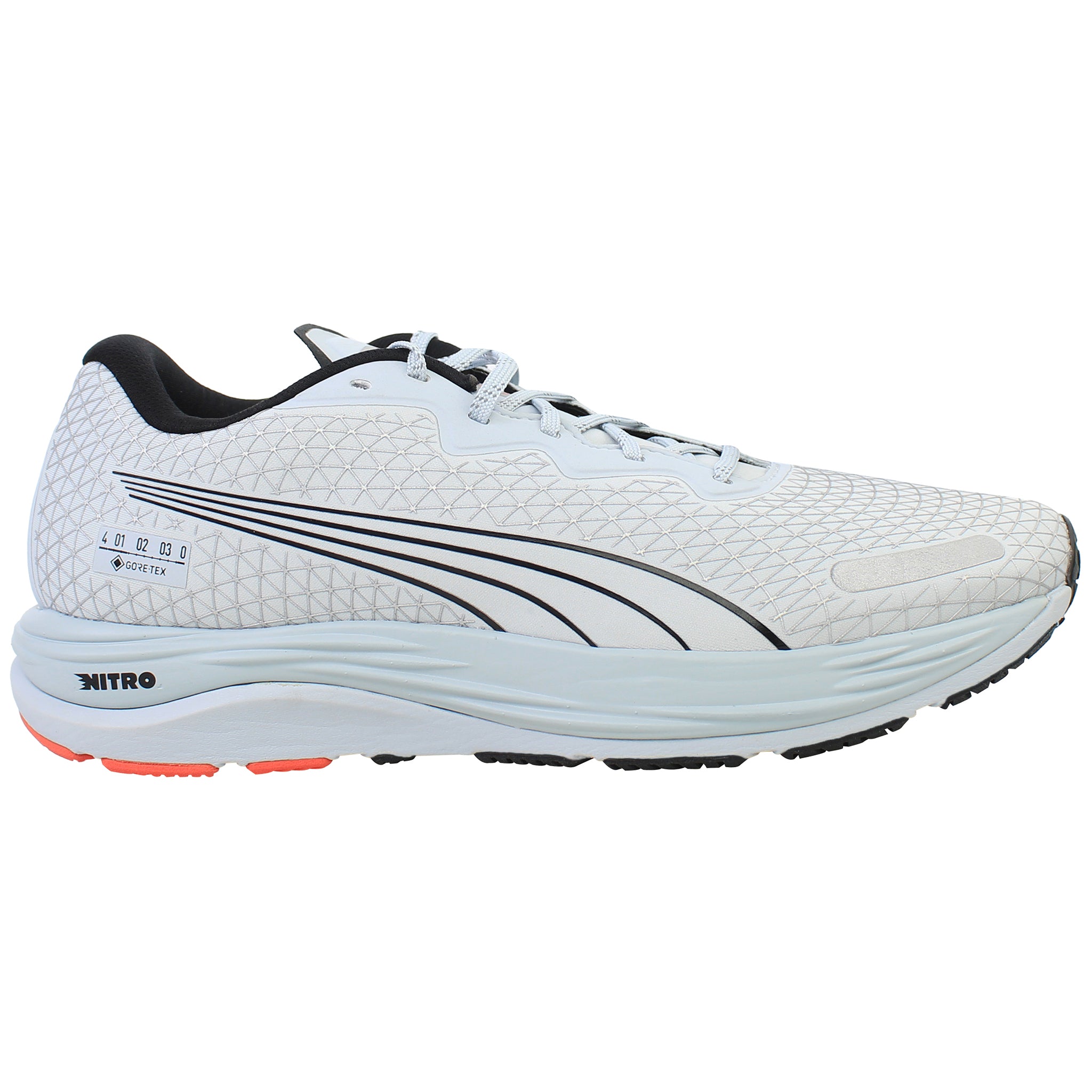 Puma Velocity Nitro 2 Gore-Tex Herren Graue Laufschuhe