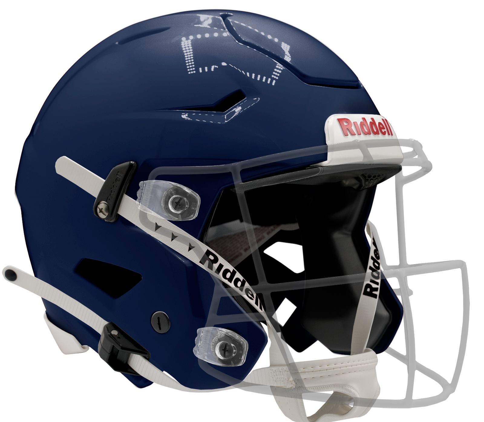 Riddell SpeedFlex ND6 Youth Football Helmet - 2026 Navy