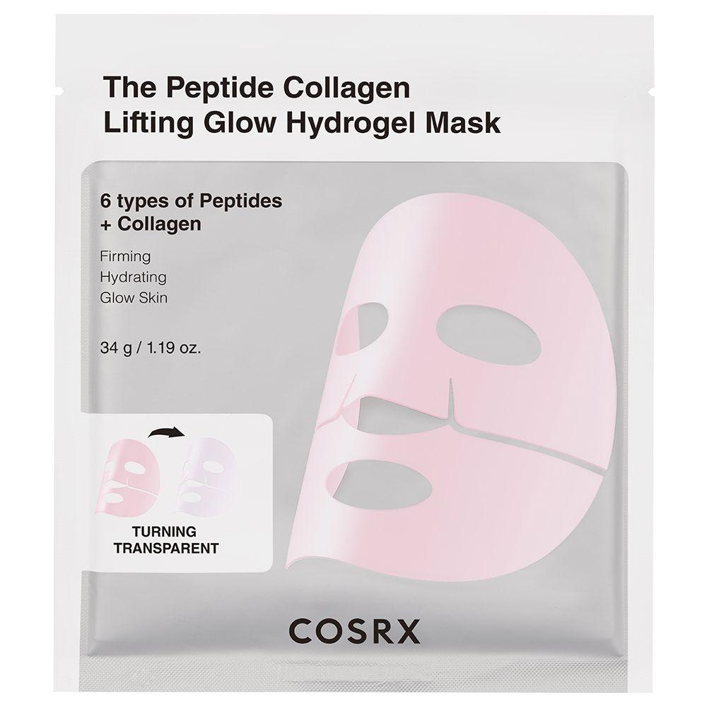 COSRX The Peptide Collagen Lifting Glow Hydrogel Mask 1 pz Maschera