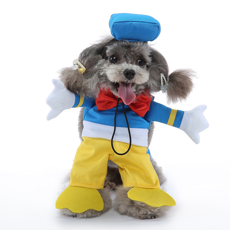 Dog Costume for Halloween, Carnival Pet Supplies Funny and Funny Pet Stand Up Costplay Pet Supplies Dog Stand Up