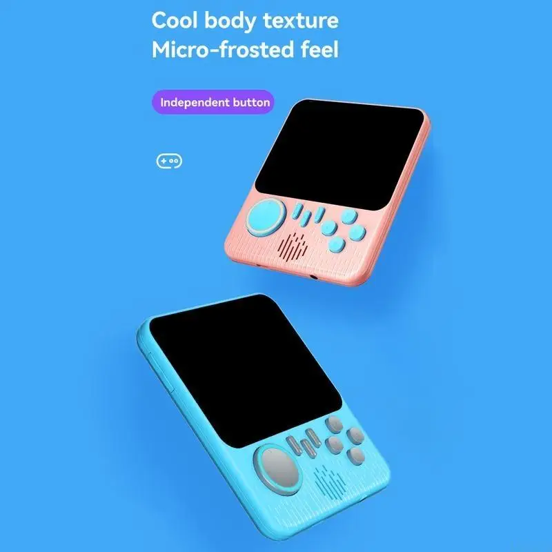 B03F G7 Console jeu portable 3.5 pouces rétro Console jeu vidéo intégré 666 jeux jouets interactifs pour les Parents