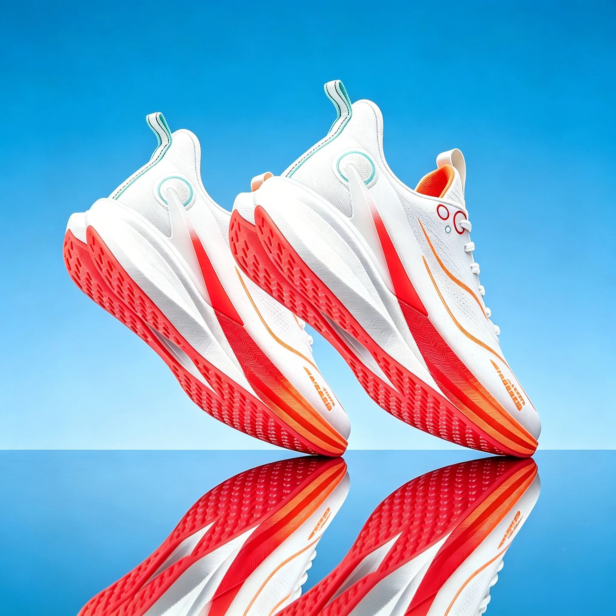 Popular Men's Running Shoes, Youth Sports Shoes, Carbon Plate Technology Running Shoes, Ultra-Light Cushioning and Rebound, Unisex Shoes, Versatile Casual Shoes, Trendy Couple's Running Shoes,