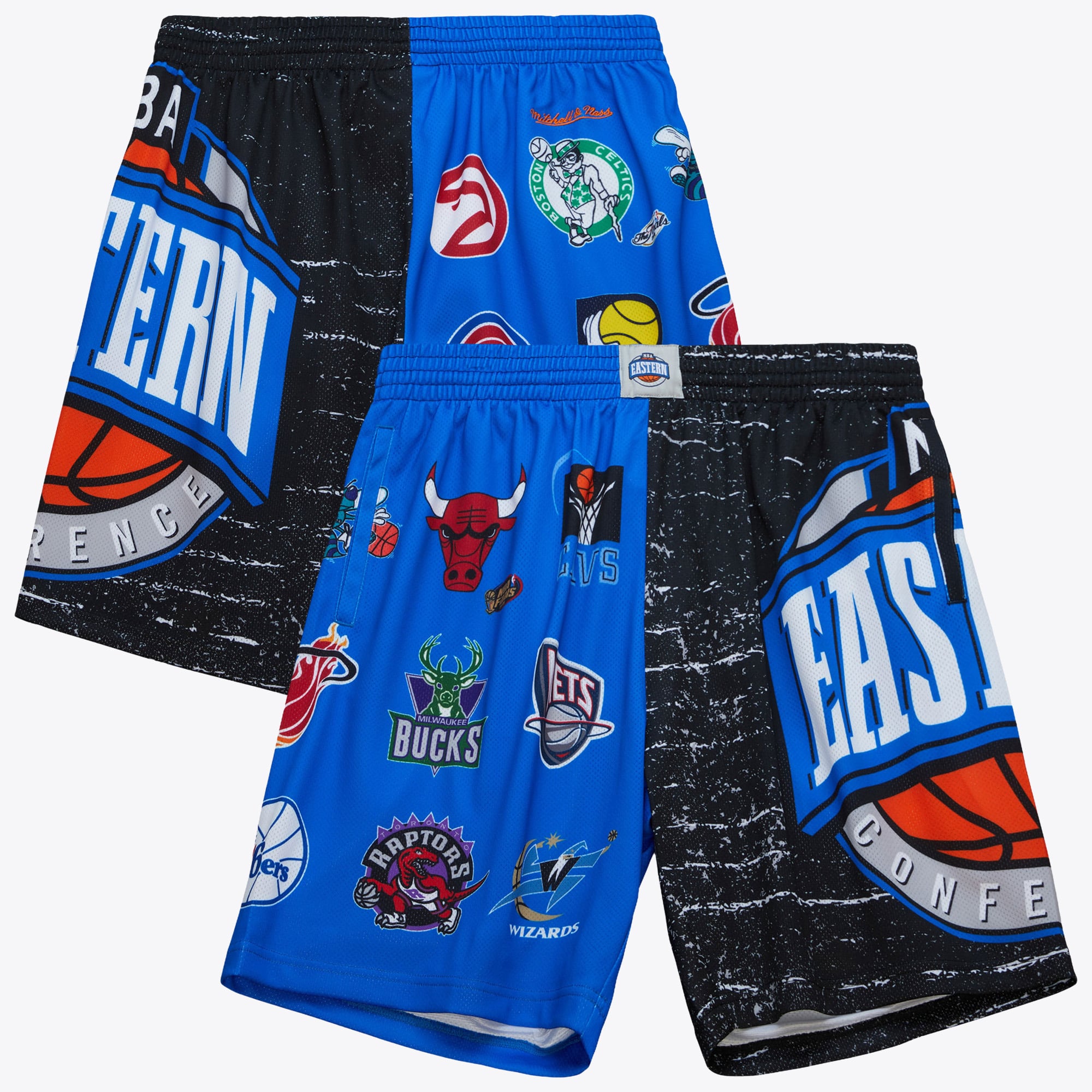 Short NBA Mitchell & Ness Jumbotron 3.0 All-Star - Multicolore/Blanc - Homme - Homme Taille: S