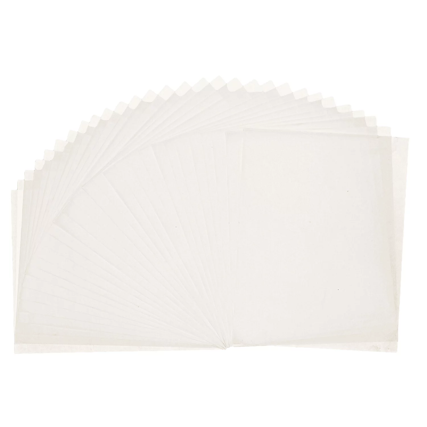 buttinette Transpartentpapier, weiß, A4, 30 Blatt