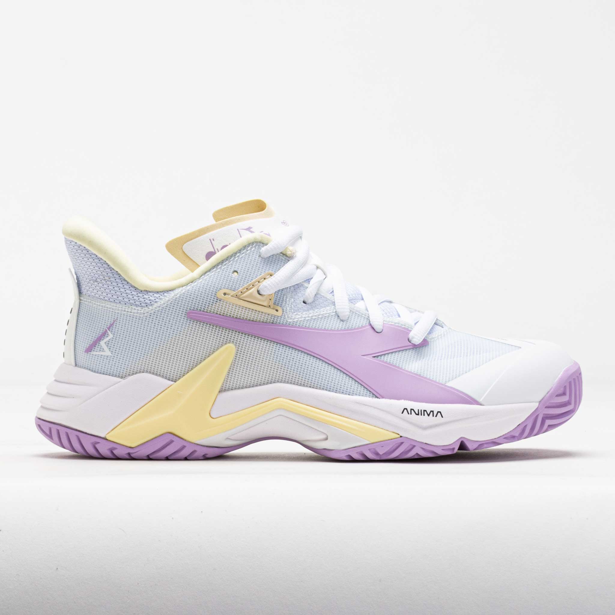 Diadora B.Icon 3 AG Women's Tennis Shoes White/Orchid Bloom