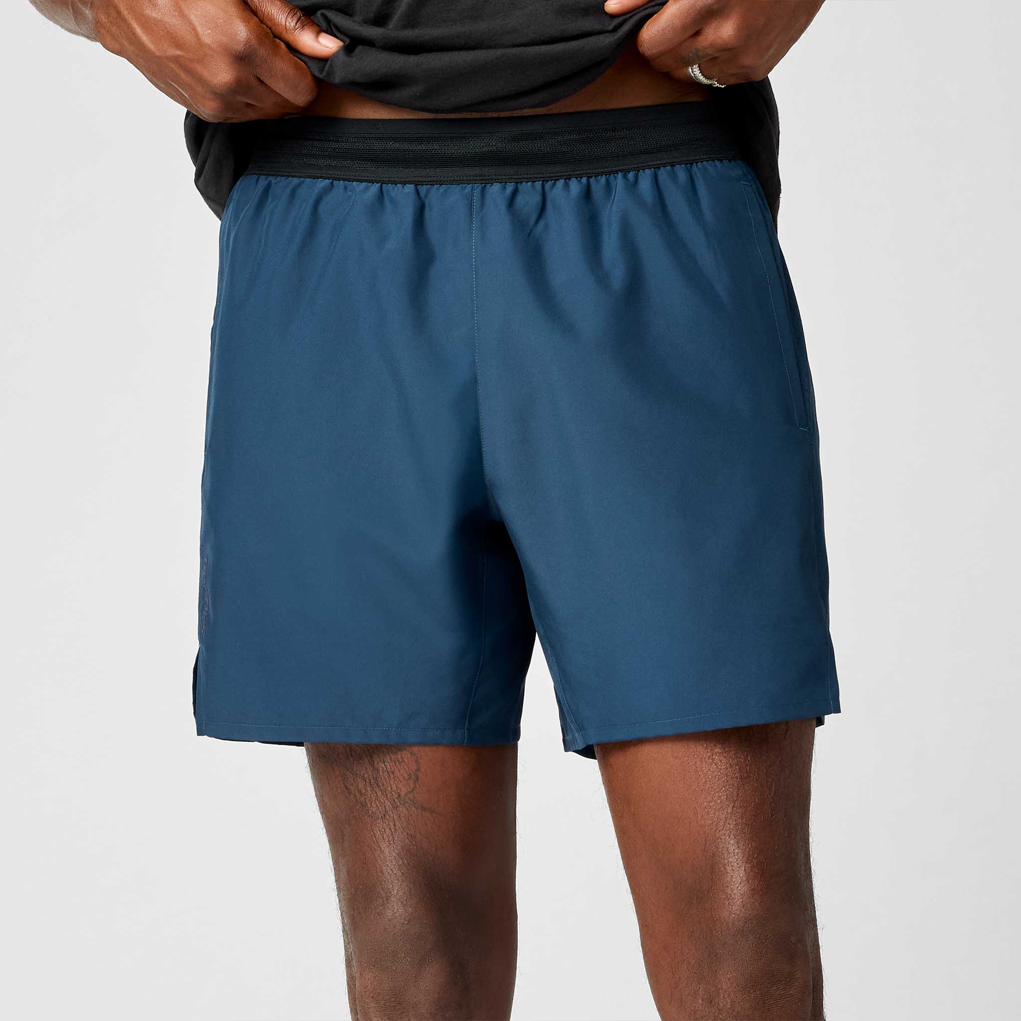 Brooks Dash 2-in-1 Short Men's Running Apparel Indigo/Black