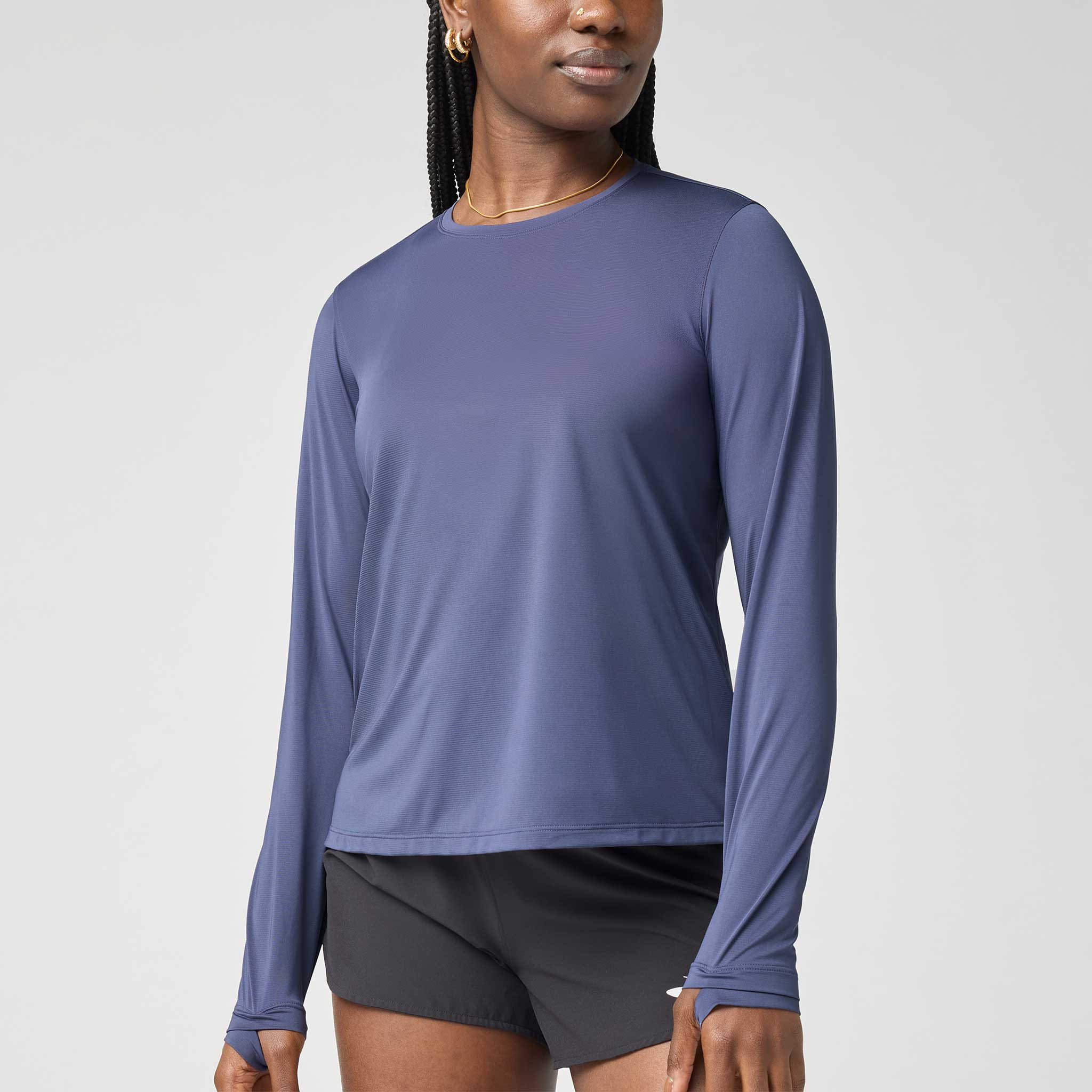 Brooks Dash Long Sleeve Women's Running Apparel Nightfall - Brooks