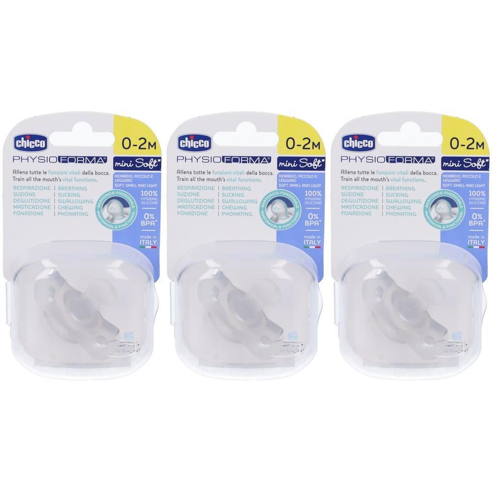 Chicco Gommottino 0-2 Silicone 3x1 St
