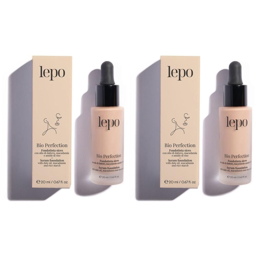 LEPO Bio Perfection Fondotinta siero NUANCE 01 NUDE 2x1 pz Make up