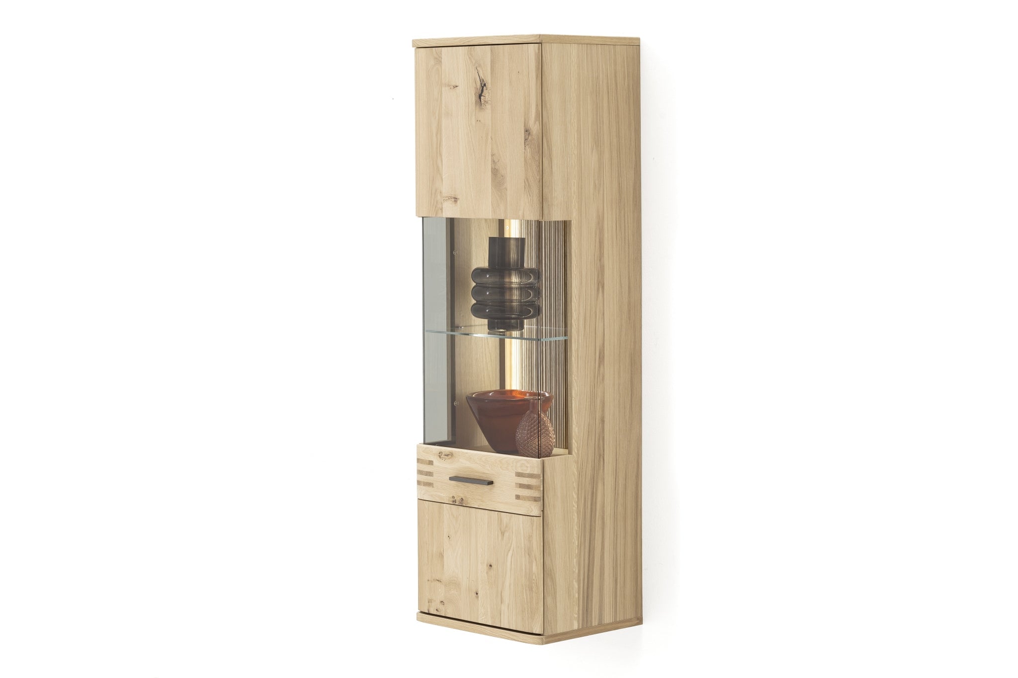 Hängeschrank Eiche bianco teilmassiv 45 cm Sevilla