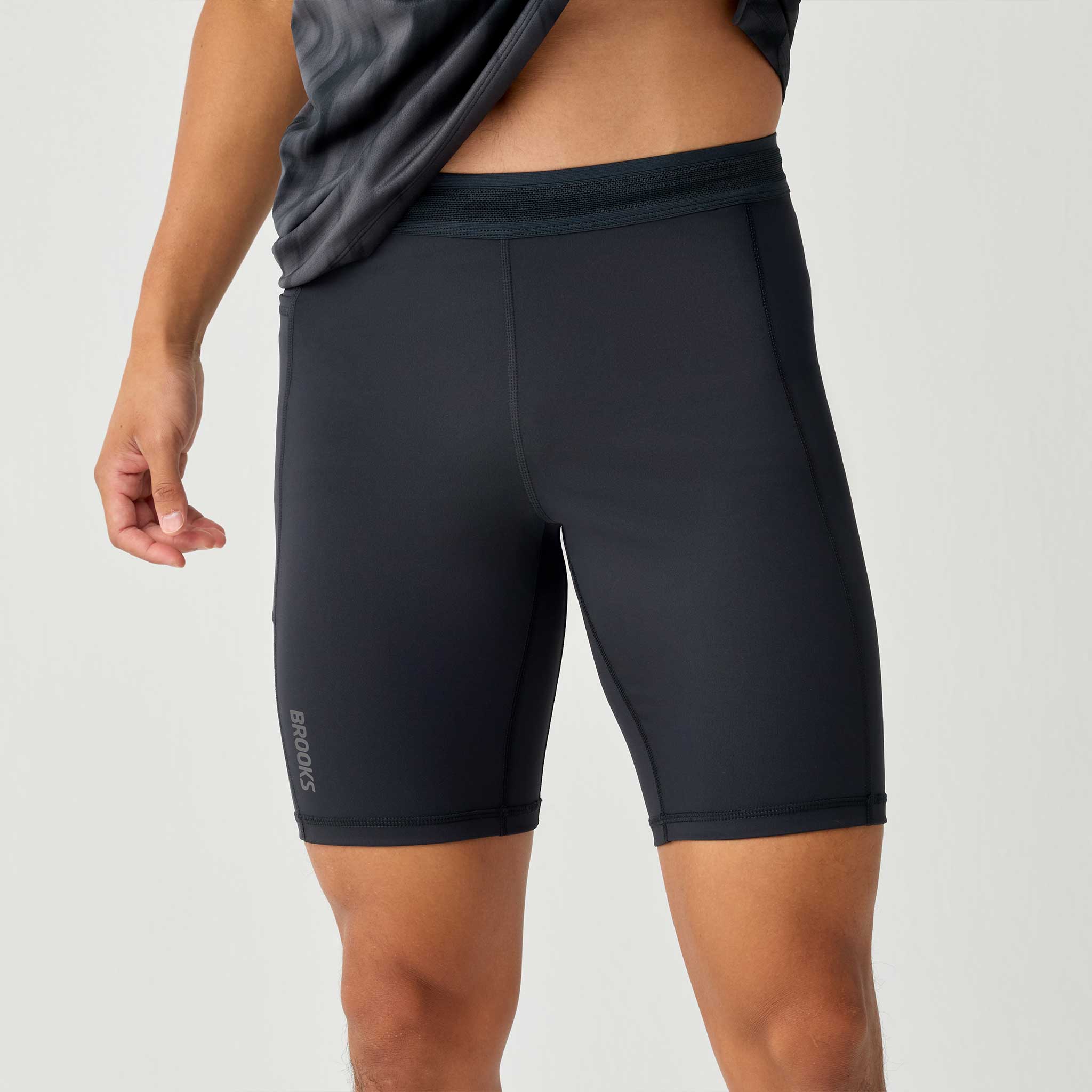 Brooks Dash Half Tight Men's Running Apparel Black