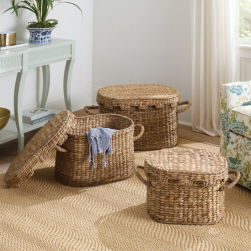 Parker Stacking Baskets - Ballard Designs