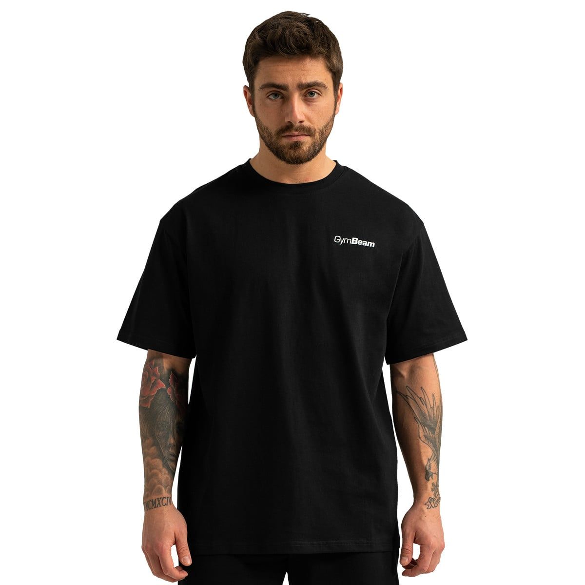 T-shirt uomo oversize Limitless Black in cotone 1 St