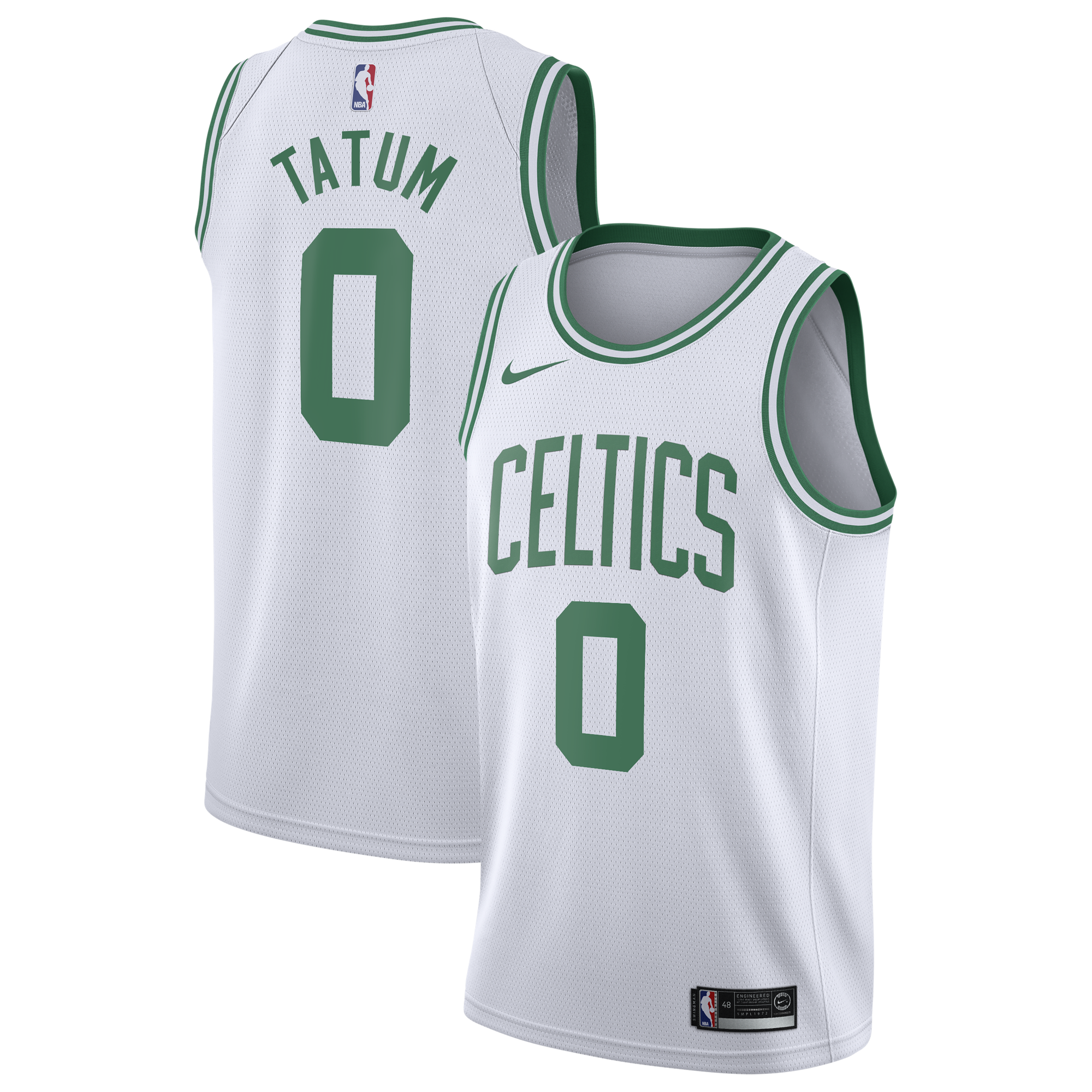 Maillot Swingman Nike Association Edition des Boston Celtics - Blanc - Jayson Tatum - Jeune - unisexe Taille: L (14/16)