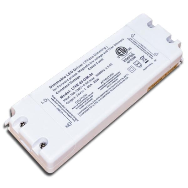 GM Lighting 006668 - 20 watt 12 volt Compact LED Power Supply (12VDC 20W Class 2 (LTHE-20-DIM-12))