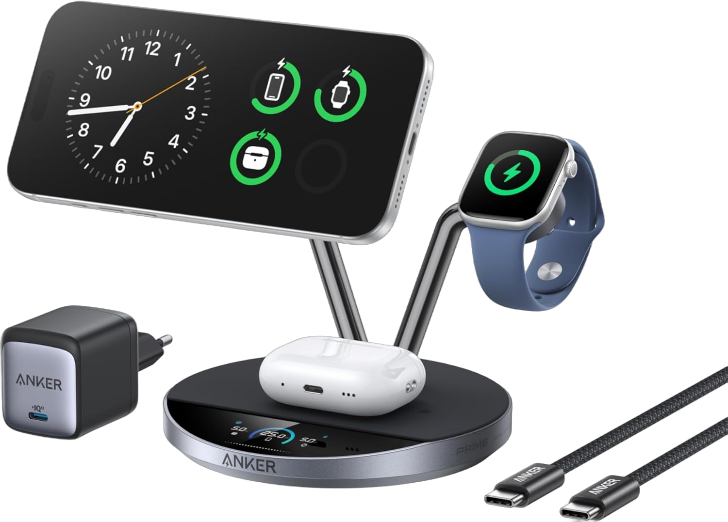 Anker Prime Kabellose Ladestation (3-in-1 Ständer) Image