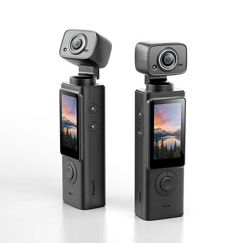 A20 Action-Kamera Tragbar Wiederaufladbar Bild- und Videofunktion aufzeichnen Mini 1.9 Zoll CMOS-Sensor 128 GB Radsport