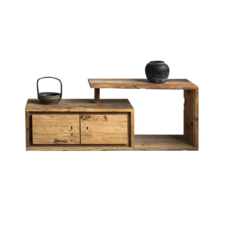 Wabisabi Style casier moderne meuble TV en bois meubles de salon meuble TV meuble TV japonais