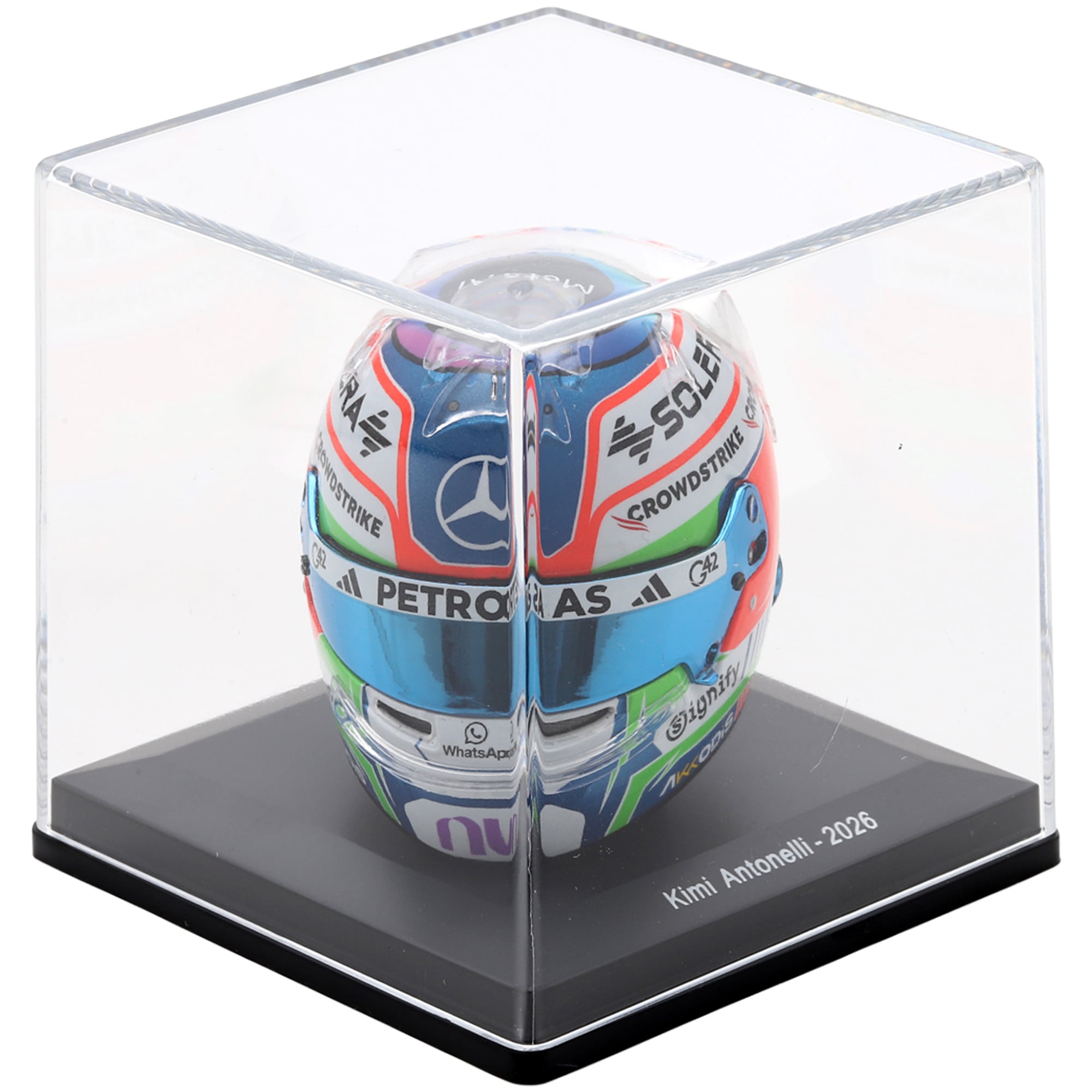 Casque Spark Mercedes Kimi Antonelli Saison 2026, échelle 1:5 - No Gender Taille: One Size Only